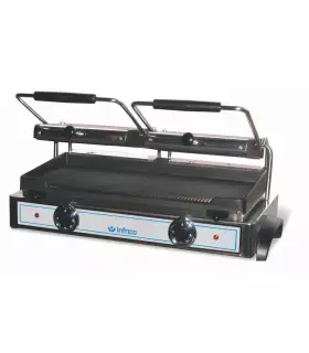 Grill eléctrico Doble placa 550x245mm Infrico GR82