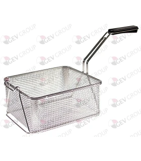 Cesta freidora acero inox Valentine 285x250x135h mm