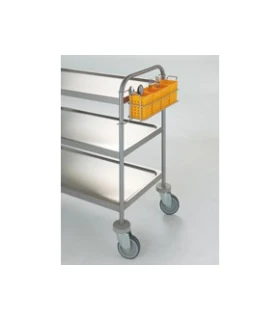 Soporte con 4 cestillos de cubiertos para carro