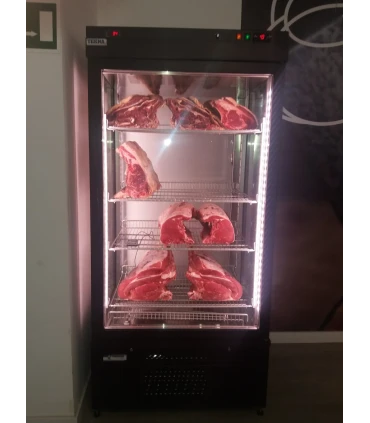 Armarios Expositores Refrigerados Armario expositor de carne de 1 cuerpo 900mm Tekna Glassy Line Tekna CARNE 3 NFP CAR