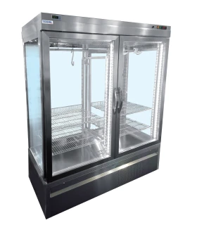 Armario expositor de carne de 2 puertas 1500mm Tekna Glassy Line