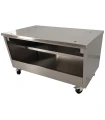 Mesa carbonera inox horno Pira 120 SILVER