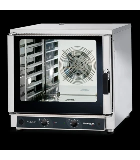 Horno eléctrico mecánico 6 GN 1/1 ó 60x40 Nerone Mid 6 M