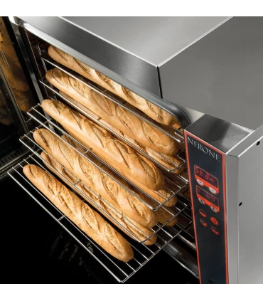 Hornos Eléctricos Horno eléctrico Digital 10 GN 1/1 ó 60x40 Nerone CL 10 Tecnodom CL 10