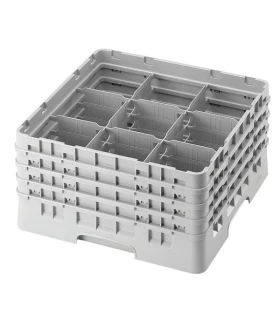 Cesta para 9 Copas y Vasos Diámetro Máximo 14.9 cms Cambro 9S