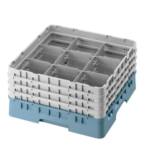 Cesta para 9 Copas y Vasos Diámetro Máximo 14.9 cms Cambro 9S