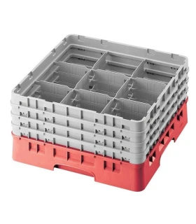 Cesta para 9 Copas y Vasos Diámetro Máximo 14.9 cms Cambro 9S