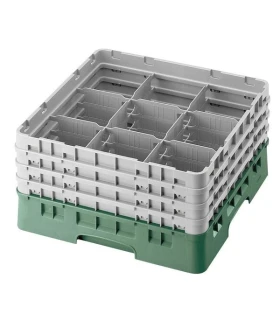 Cesta para 9 Copas y Vasos Diámetro Máximo 14.9 cms Cambro 9S