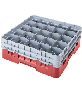 Cesta para 16 Copas y Vasos Diámetro Máximo 10.9 cms Cambro 16S