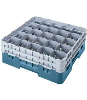 Cesta para 16 Copas y Vasos Diámetro Máximo 10.9 cms Cambro 16S