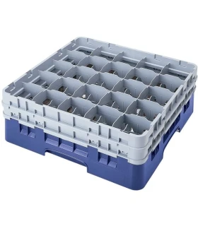 Cesta para 25 Copas y Vasos Diámetro Máximo 8.7 cms Cambro 25S