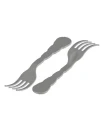 Tenedor en polipropileno (120 unidades) Gris 90