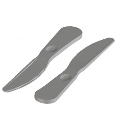 Cubiertos Cuchillo en polipropileno (120 unidades) Gris 90 a.m.c 13130030190