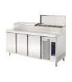 Mesa refrigerada preparación pizzas y ensaladas 9 GN Edenox MPGE2-180-I-HC