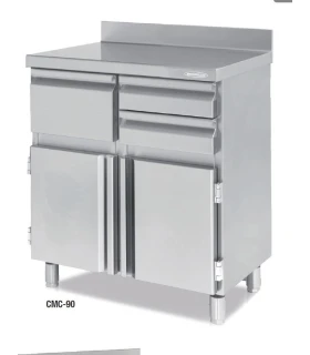 Mueble Cafetero Con Tolva, 2 cajones y Armarios 915x600x1040mm
