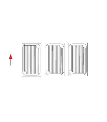Hornos 60x40 Horno digital FM STP 643 para 3 bandejas 60x40mm panadería y pizzas FM 710588