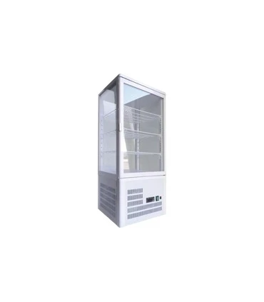 Vitrinas Verticales Vitrina 4 Caras Refrigerada de Sobremesa Edenox Vives Edenox
