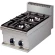 Cocina a gas con mueble 2 fuegos 6+6kw 400x700x900h mm GR711