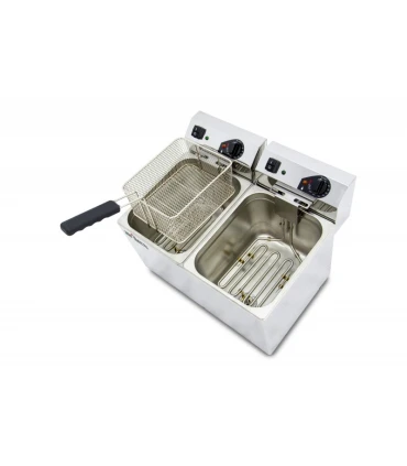 Freidoras Eléctricas Freidora eléctrica sin grifo 10+10 litros monofásica EVO1010 Arilex EVO1010