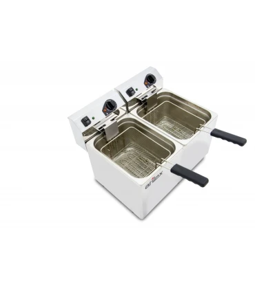 Freidoras Eléctricas Freidora eléctrica sin grifo 10+10 litros monofásica EVO1010 Arilex EVO1010
