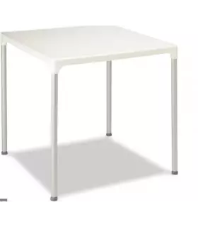 Mesa 70x70 en Aluminio y Polipropileno Prime