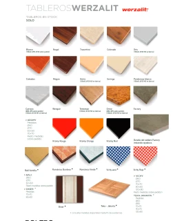 Mesa anticojeo Es.Table Armazón Plastificado M3510