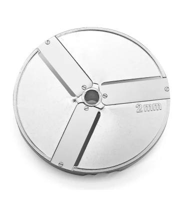 Recambios para Cortadoras de Vegetales Disco rebanador aluminio 2mm SA002 para cortadora Makro GVC1001 Makro AQ776699