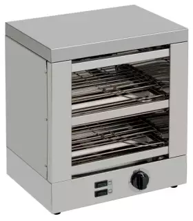 Tostador 2 pisos Slim Line con resistencias de cuarzo