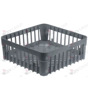 Cesta lavavasos 40x40 plástico