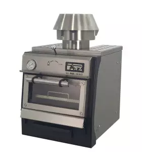 Horno de brasa Pira 50 con kit de chimenea