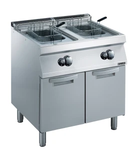 Freidoras a Gas Freidora a gas doble 15+15 litros cubas en "V" Zanussi Serie 700 Zanussi 372071