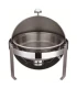 Chafing dish alcohol redondo con tapa basculante