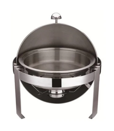 Chafing Dish Chafing dish alcohol redondo con tapa basculante Irimar 7660310