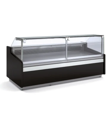 Vitrinas Charcutería Vitrina 2025mm Modular Refrigerada Charcutera Cristal Recto Elevable VE-10E-20-RC Docriluc VE-10E-20-RC