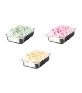 Cubetas Helado Cubeta 5 litros de 330x165mm para Helado Acero Inoxidable Fricosmos Fricosmos 487402