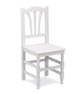 Silla de Madera de pino barnizada M12