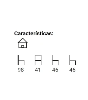 Sillas Interior Silla de Madera de haya barnizada M12 Muebles Romero M12