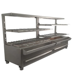 Robata Espetero de ladrillo refrectario Complet Esp-160