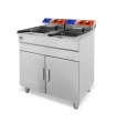 Freidora Eléctrica 14+14 litros con mueble EF-162VC