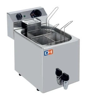 Cuecepasta Eléctrico Profesional 7 litros con 3 cestas 270X460X370h...