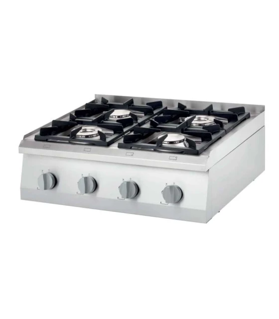 Cocina a gas de sobremesa 4 fuegos 2x5+2x7 Kw Stalgast