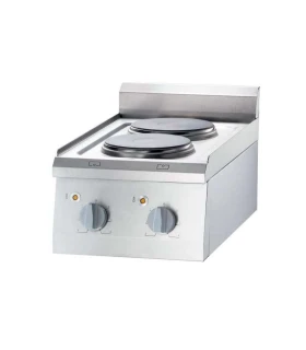 Cocina Eléctrica de sobremesa 2 zonas 2.6 kw Stalgast