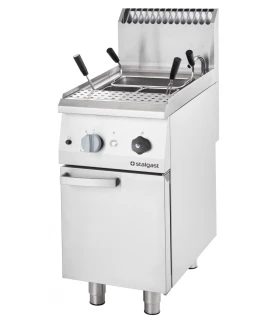 Cuecepasta a gas 25 litros 2 GN 1/3 400x700x850h mm 9,1 Kw Stalgast