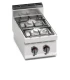 Cocina 2 fuegos a Gas de Sobremesa 400x700mm Bertos