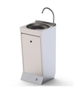 Lavamanos De Pie Acero Inoxidable Con Pulsador automezclador 400x40...