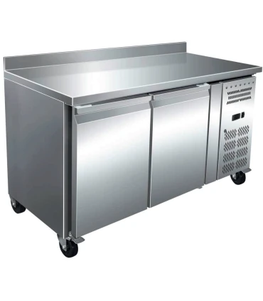 Mesas Frías Fondo 700mm Mesa refrigerada GN1/1 de 2 puertas 1360x700x960h MF-1360 Importación MF-1360