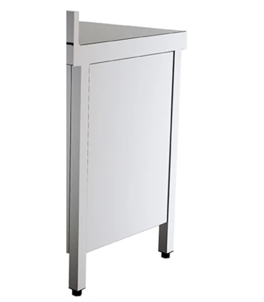 Accesorios Mesas Inox Plafón acero inoxidable para lateral mesa Distform Distform