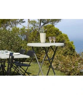 Mesa Catering 80 cms altura 74 Hamlet 74 de Garbar