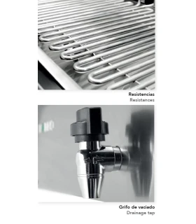 Barbacoa eléctrica de agua 40x50x24h cms Eco-Line Mainho ELB-41EM
