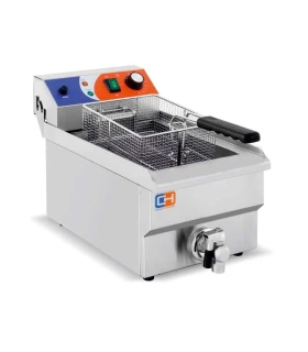 Freidora Eléctrica 10 litros con Grifo EF-101V